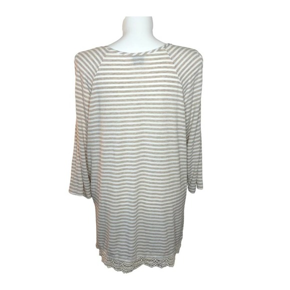 Como Vintage Cold Shoulder Top Size 2X - Picture 4 of 8